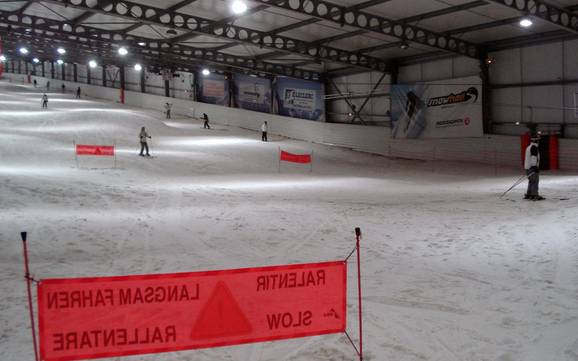 Diversité des pistes Moselle – Diversité des pistes SnowWorld Amnéville
