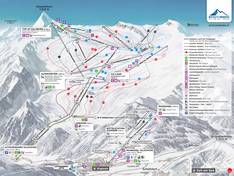 Plan des pistes Kitzsteinhorn/Maiskogel – Kaprun