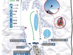 Plan des pistes Araragi Kogen