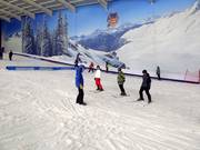 Cours de ski dans la halle de ski The Snow Centre