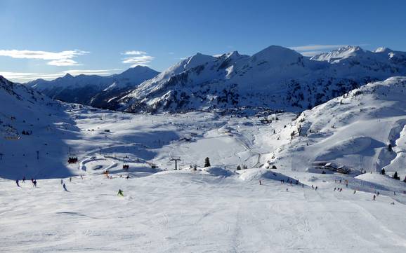 Obertauern: Taille des domaines skiables – Taille Obertauern