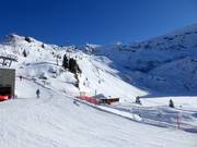 Vue du Trübsee vers le Titlis