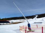 Enneigement par canons à neige à Nesfjellet
