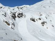 Piste 9 vers la station intermédiaire