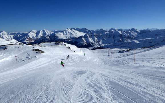 Meilleur domaine skiable dans la Valsertal (vallée de Vals) – Évaluation Vals – Dachberg