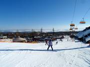 Descente facile vers la vallée