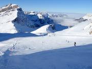 Large piste du Jochstock au Jochpass