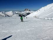 Téléski d'entraînement Wildkogelscharte II à la station supérieure de la Smaragdbahn (Bramberg)