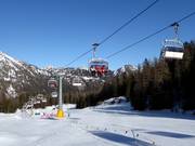Casot di Pecol-Col de la Grava - 4 places | Télésiège rapide (débrayable) avec capots de protection