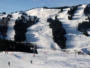 Larges pistes à Les Gets