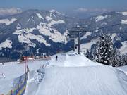 Piste à vagues au télésiège Hahnkopfbahn