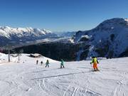 Cours de ski dans le domaine skiable
