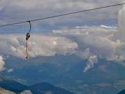 Vue sur la vallée de Vinschgau située plus bas