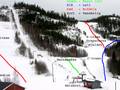 Plan des pistes Torsbustaden