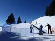 Tapis roulant à la station supérieure Piffing
