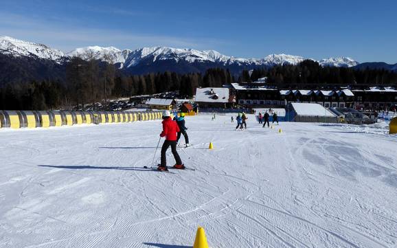 Domaines skiables pour les débutants dans les Alpes carniques méridionales – Débutants Zoncolan – Ravascletto/Sutrio