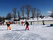 Téléskis d'entraînement dans le Kinderland