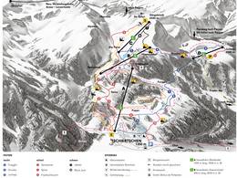 Plan des pistes Tschiertschen