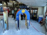 Accès enfants à Oberlech au télésiège Petersboden