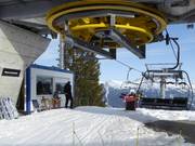 Le personnel sympathique est présent aux installations.