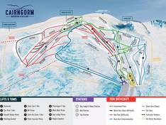 Plan des pistes Cairngorm Mountain
