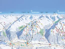 Plan des pistes Jakobshorn (Davos Klosters)