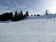 Pistes faciles jusqu'à la station de vallée au téléski Weitnau