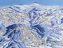 Plan des pistes Černá hora – Janské Lázně