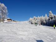 Piste facile et large au téléski Almwiesenlift