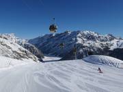 Piste près de la télécabine Tagliede Costaccia