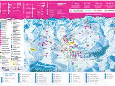 Plan des pistes Livigno