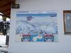 Dolomites de Fiemme: indications de directions sur les domaines skiables – Indications de directions Oclini