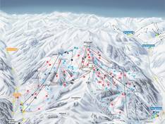 Plan des pistes Dorfgastein/Großarltal