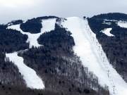 Vue sur les pistes Skyelark, Skyehawk et Superstar