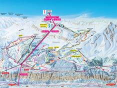 Plan des pistes Schilthorn – Mürren/Lauterbrunnen
