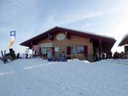 Zone de caisse soignée à la Gletscheralp