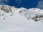 Raide - plus raide - Seilbahnrinne