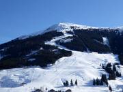 Vue sur la descente ouest