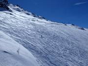 Pentes de poudreuse à Furtschellas