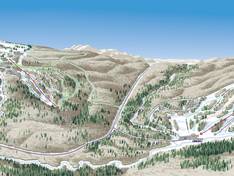 Plan des pistes Black River Basin (Snowriver Mountain Resort)