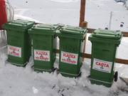 Le tri des déchets est standard.