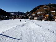 Piste à vagues à Wolkenstein
