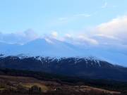 Vue sur le domaine skiable Nevis Range