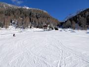 La piste d'entraînement Sonnenlift dans la station de Sulden