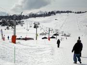 Parfait pour les débutants : piste Chardons à Les Saisies