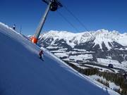 Piste difficile vers Ellmau