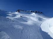 Pentes de freeride non sécurisées à la Hohe Scharte