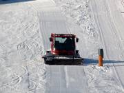 Le nouveau dameuse en action