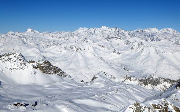Valcamonica: Taille des domaines skiables – Taille Ponte di Legno/Tonale/Glacier Presena/Temù (Pontedilegno-Tonale)