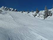 Descente au télésiège Glattjochbahn